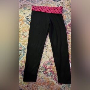 Vintage VSX Pink and Black Yoga Leggings